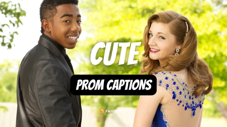 Cute Prom Captions for Instagram